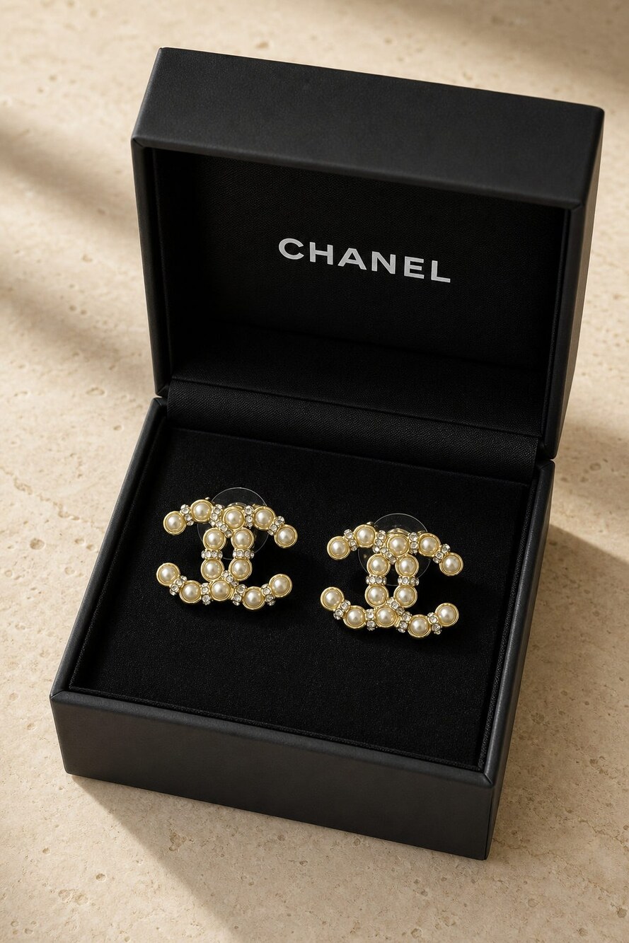 CHANEL Classic Parisian Earrings Style 23 | New with Box - Picture 7 of 9